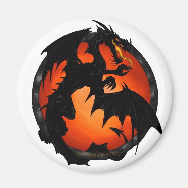 Imán Circle Dragon Magnet (Frente)