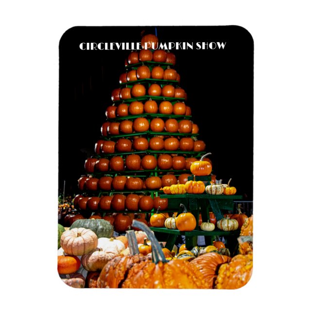 Imán Circleville Pumpkin Show Magnet (Vertical)