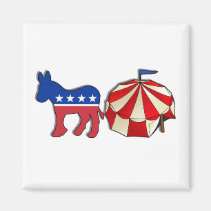 Imán Circo de burro demócrata