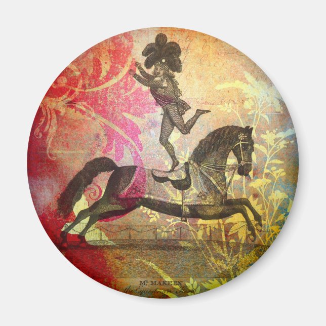 Imán Circo vintage (Frente)