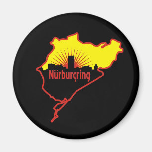 Imán Circuito de carreras de Nurburgring Nordschleife,