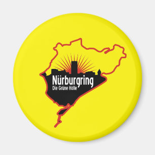 Imán Circuito de carreras de Nurburgring Nordschleife,