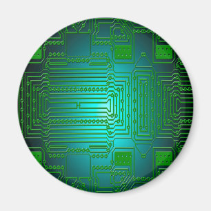 Imán circuitos de conductores de placa