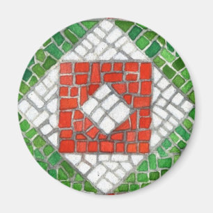 IMÁN CIRCULAR HOLIDAY MOSAIC