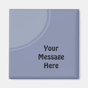 Imán Círculo azul claro