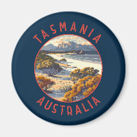 Círculo de alteración retro de Tasmania Australia