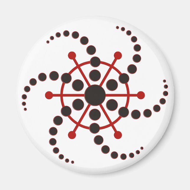 Imán círculo de cultivo VII (Frente)