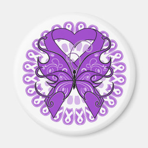 Imán Círculo de la mariposa del lupus de cintas