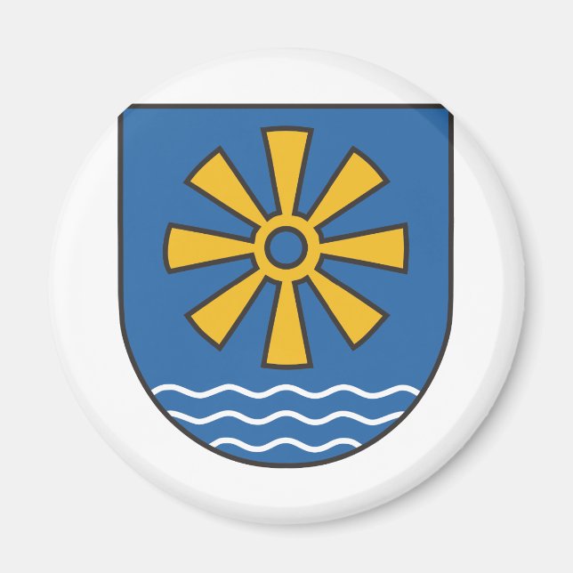 Imán Círculo de lago de suelo (Frente)