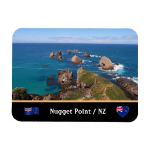 Imán Círculo de rock Nugget Point/Nueva Zelanda