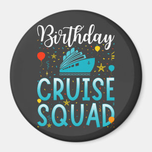 Imán Círculo de vacaciones de crucero de la brigada de