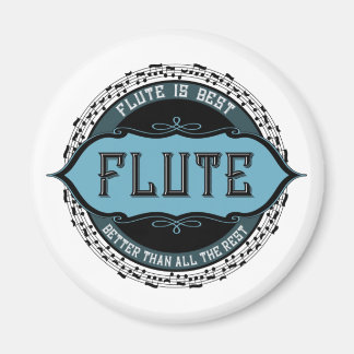 Imán Círculo Flute Mejor Nota Musical