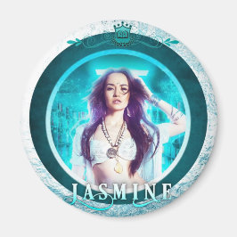 Imán Círculo jazmín