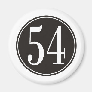 Imán Círculo negro #54