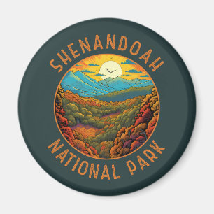 Imán Circulo perturbado del Parque Nacional Shenandoah