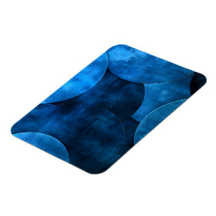 Imán Círculos de la luna azul