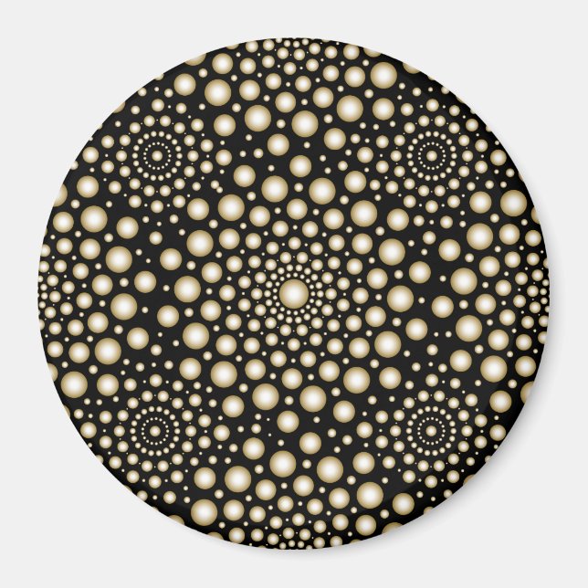 Imán Círculos Mandala (Frente)