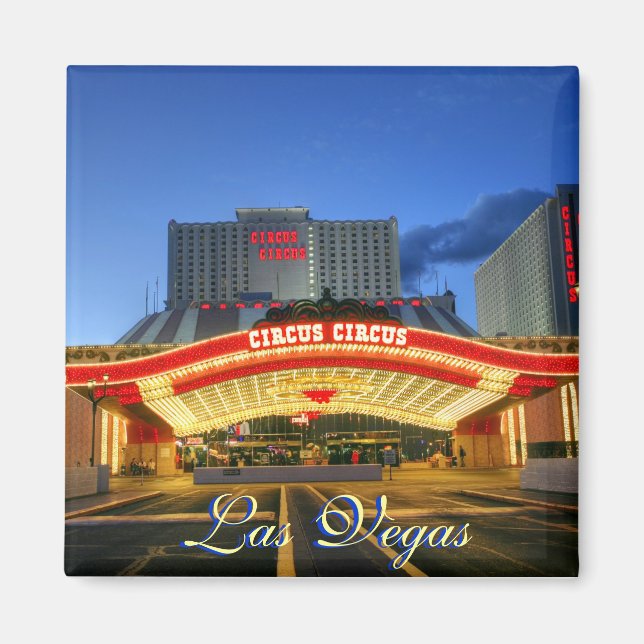 Imán Circus Circus Vegas Resort Magnet (Frente)