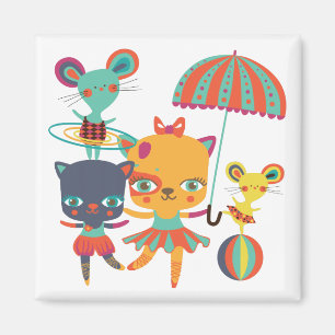 Imán Circus Cuties
