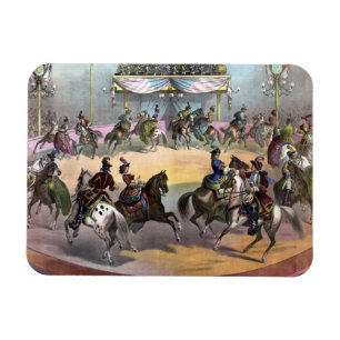 Imán Circus Grand Finale, Circa 1872.