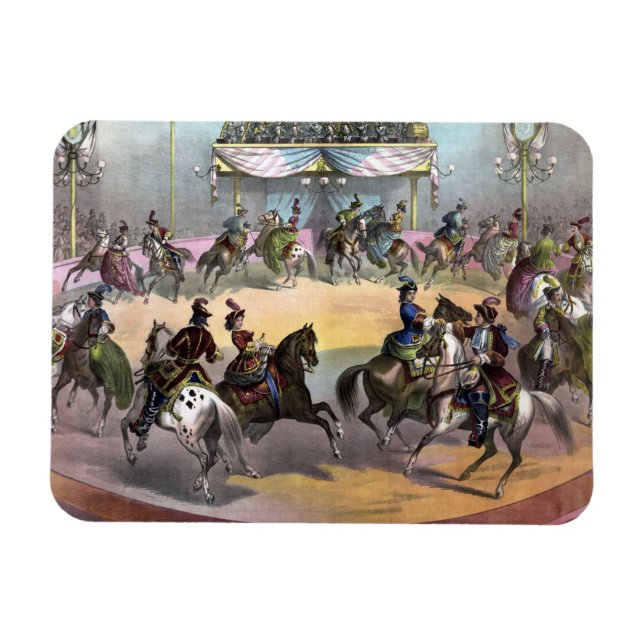 Imán Circus Grand Finale, Circa 1872. (Horizontal)