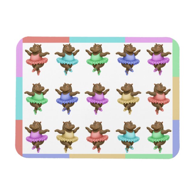 Imán Circus hippo (Horizontal)