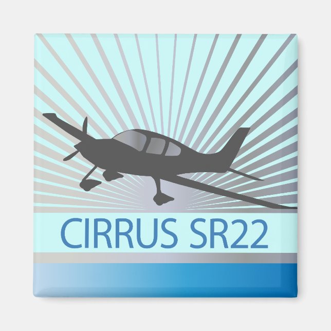 Imán Cirrus SR22 (Frente)