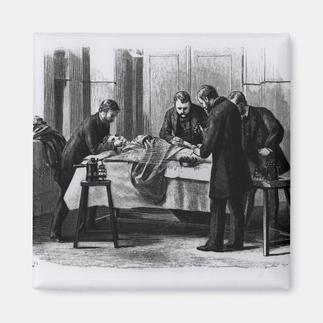 Imán Cirugía antiséptica, 1882 (Frente)
