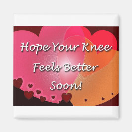 Imán Cirugía de rodilla se recuperan pronto