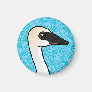 Imán Cisne de trompetista de Birdorable