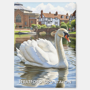 Imán Cisne en Stratford-Upon-Avon Inglaterra Viaje