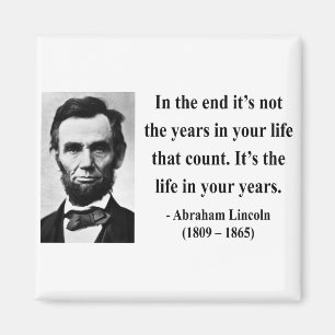Imán Cita 2b de Abraham Lincoln