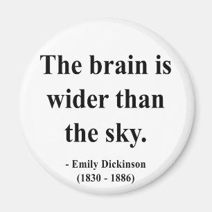 Imán Cita 3a de Emily Dickinson