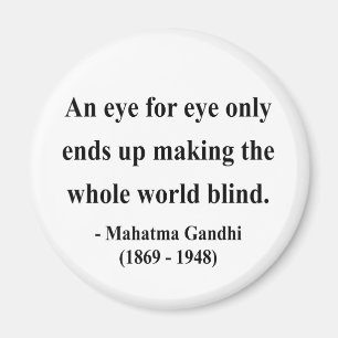 Imán Cita 3a de Gandhi