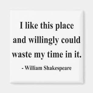 Imán Cita 6a de Shakespeare