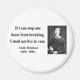 Imán Cita 6b de Emily Dickinson