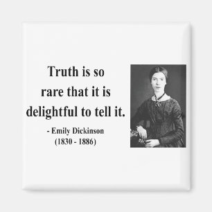 Imán Cita 7b de Emily Dickinson