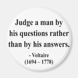 Imán Cita 8a de Voltaire