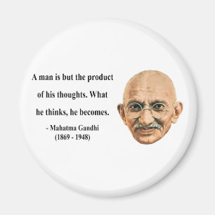 Imán Cita 8b de Gandhi