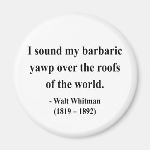 Imán Cita 9a de Whitman