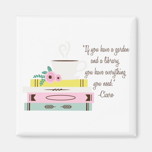 Imán Cita Cicero (Frente)