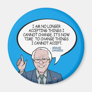 Imán Cita cómica de las chorreadoras de Bernie