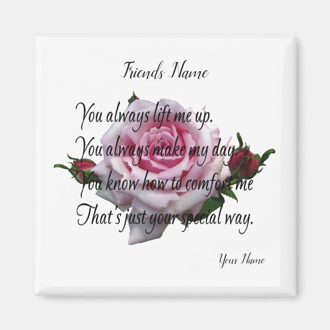 IMÁN CITA DE AMIGOS (Frente)