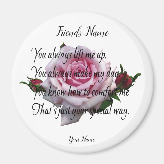 IMÁN CITA DE AMIGOS (Frente)