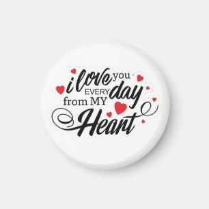 Imán Cita de Amor Romántico