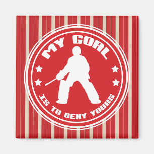 Imán Cita de arquero de hockey sobre hierba