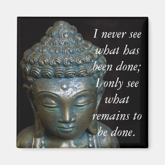 Imán Cita de Buda de Meditación...