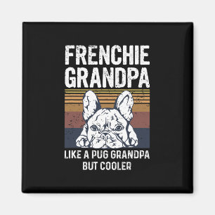 Imán Cita de bulldog para tu abuelo francés