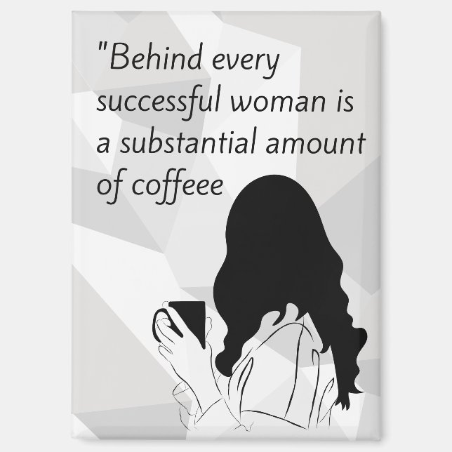 Imán cita de café (Anverso)