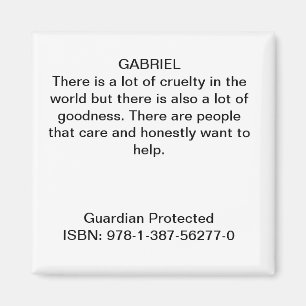 Imán Cita de caracteres de "Guardian Protected"